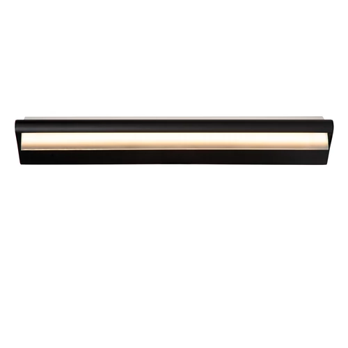 Lucide WANDA - Wandlamp Badkamer - LED - 1x19W 3000K - IP44 - Zwart - detail 3